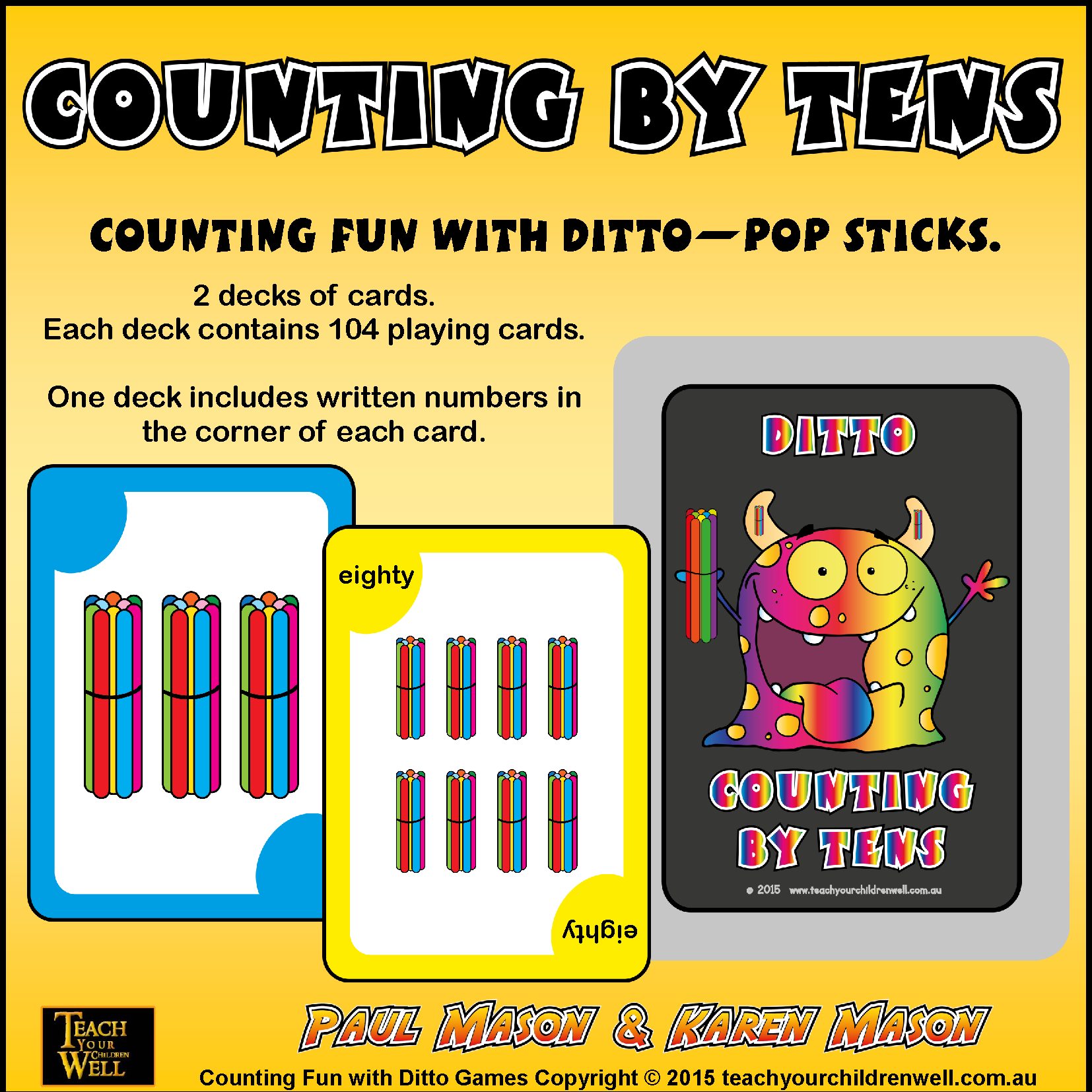 counting popsticks